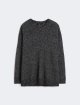 Темно-сірий светр WEEKEND MAX MARA з мохеру та люрексу: фото - Invogue