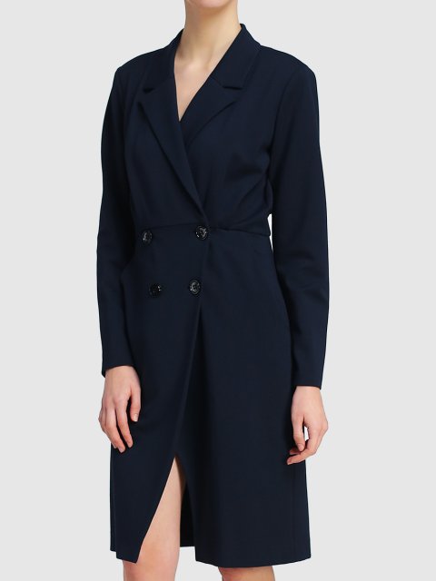 Синее платье DOROTHEE SCHUMACHER: фото 3 - Invogue