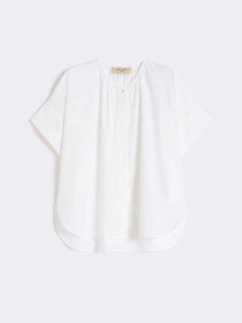 Біла сорочка Weekend Max Mara з бавовни: фото - Invogue