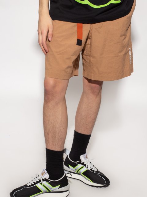 Жёлтые шорты KENZO: фото 1 - Invogue