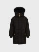 Чорна куртка BALMAIN KIDS з бавовни: фото - Invogue