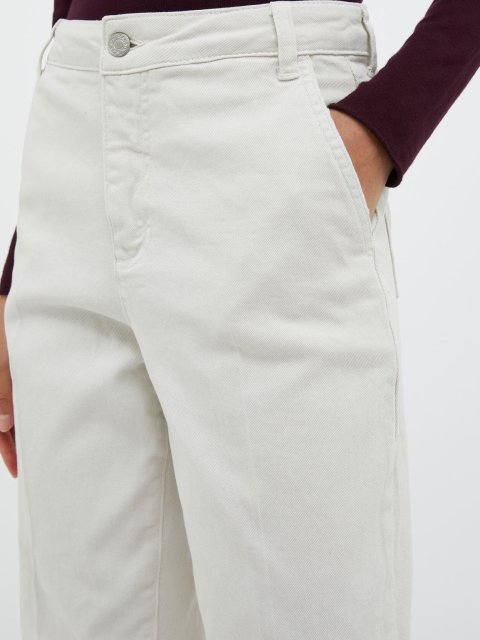 Молочные брюки MAX&CO: фото 4 - Invogue