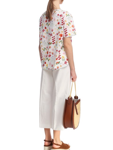 Біла футболка WEEKEND MAX MARA : фото 4 - Invogue