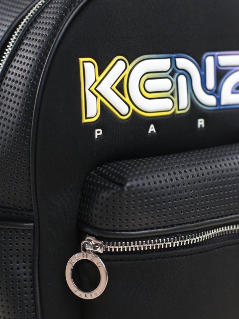 Чёрный рюкзак KENZO: фото 8 - Invogue