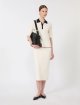 Белое поло MAX MARA из смеси вискозы: фото 1 - Invogue