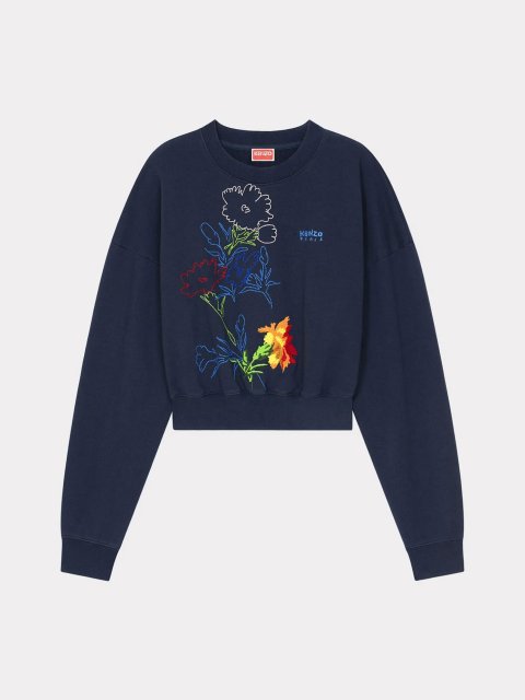 Синий свитер KENZO: фото - Invogue