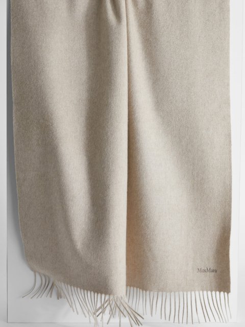 Кремовий шарф MAX MARA : фото - Invogue