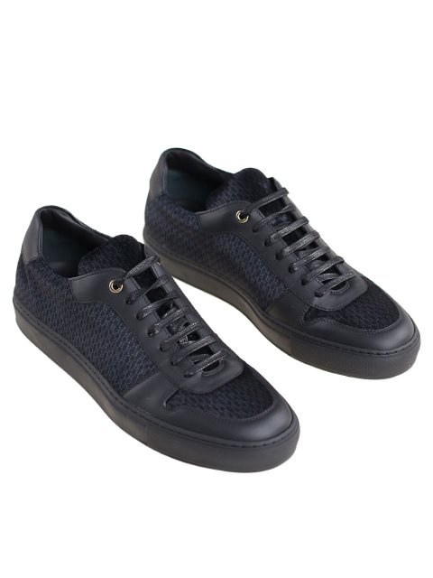 Чёрные кеды BOSS: фото 3 - Invogue