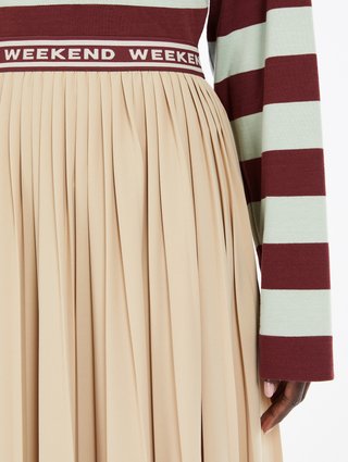 Бежева спідниця WEEKEND MAX MARA довга: фото 4 - Invogue