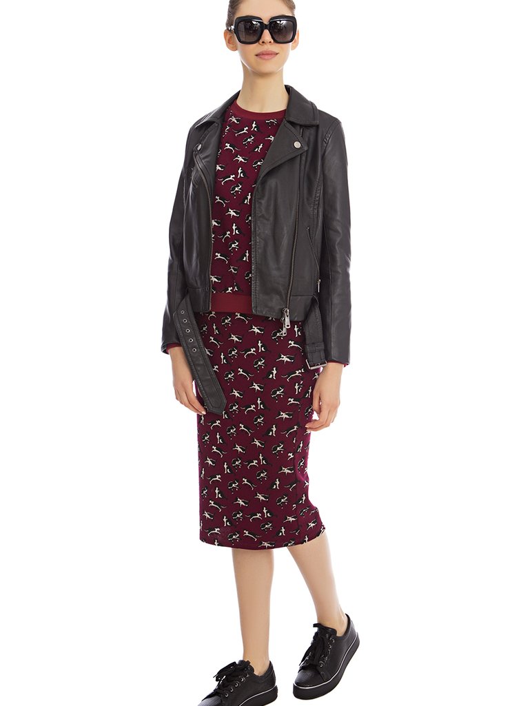 Куртка кожаная Weekend Max Mara (2651): фото 3 - Invogue