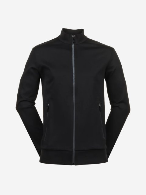 Чёрная кофта спорт BOSS: фото - Invogue