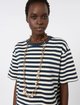 Золоте кольє Weekend Max Mara з металу та смоли: фото 1 - Invogue