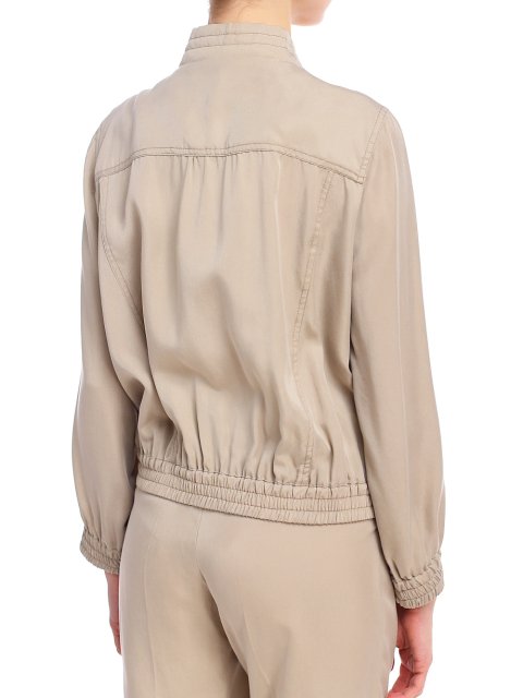 Бежевая куртка MARELLA: фото 4 - Invogue