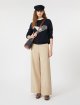 Темно-синій светр WEEKEND MAX MARA прямого крою: фото 1 - Invogue