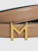 Коричневый ремень MARELLA: фото 4 - Invogue