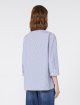Темно-синя сорочка WEEKEND MAX MARA у смужку: фото 3 - Invogue