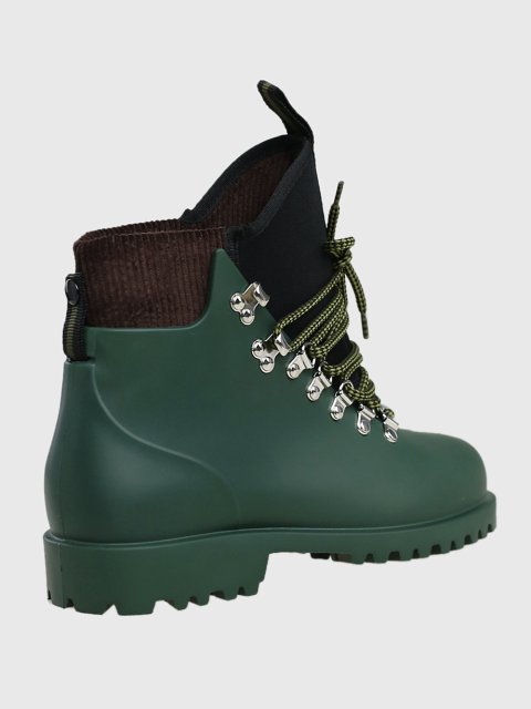 Зелёные ботинки WEEKEND MAX MARA: фото 2 - Invogue