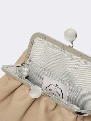 Кремова сумка Pasticcino Weekend MaxMara зі шкіри: фото 5 - Invogue