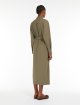 Сукня кольору хакі WEEKEND MAX MARA з суміші вовни: фото 2 - Invogue