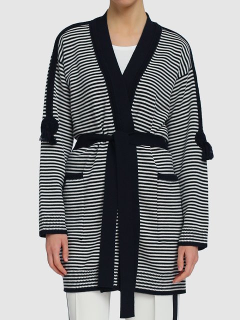 Синий кардиган MAX MARA: фото 3 - Invogue