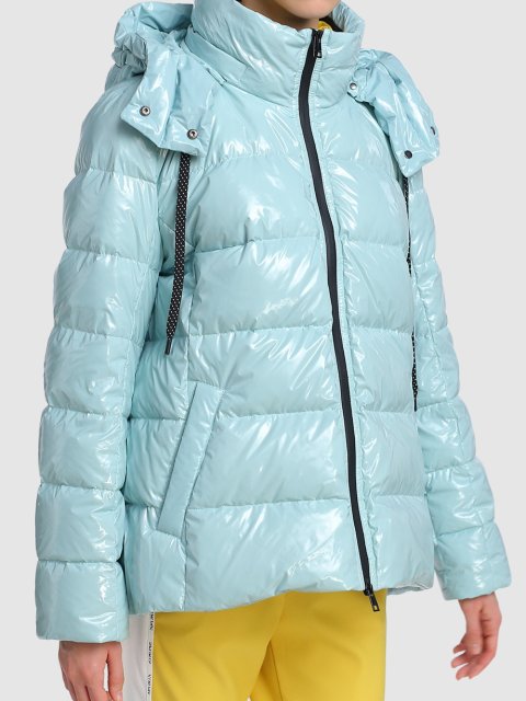 Голубая куртка MARC CAIN: фото 3 - Invogue