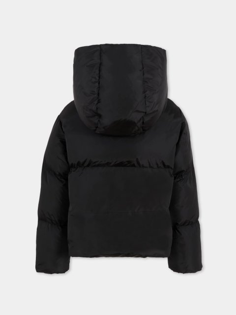 Чорна куртка MM6 MAISON MARGIELA KIDS : фото 1 - Invogue