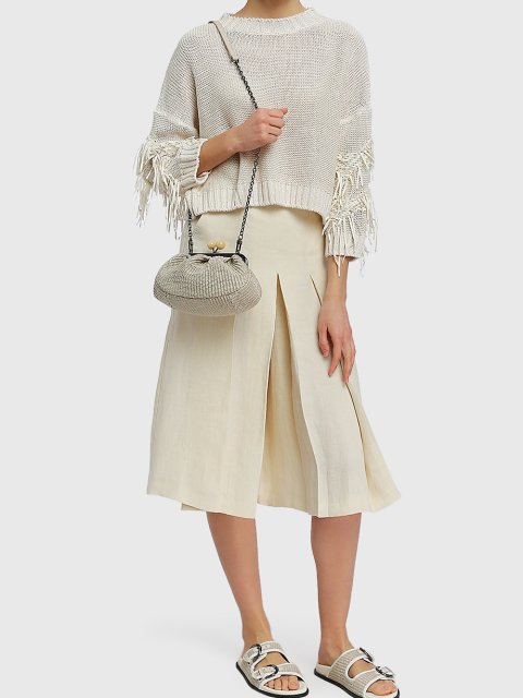 Кремовый свитер WEEKEND MAX MARA: фото 1 - Invogue