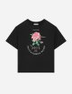 Чорна футболка Dolce&Gabbana з джерсі: фото - Invogue