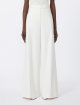 Белые брюки MAX MARA из эластичного хлопка: фото 2 - Invogue