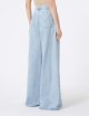 Блакитні джинси MAX MARA широкого крою: фото 3 - Invogue