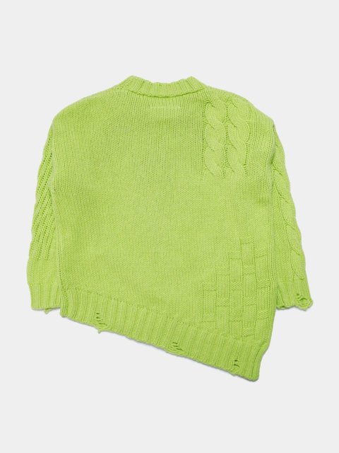 Зелений светр MM6 MAISON MARGIELA KIDS : фото 2 - Invogue