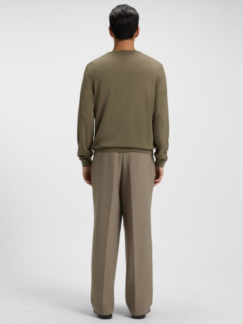 Коричневий светр BOSS з вовни: фото 3 - Invogue