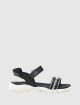 Чёрные босоножки DSQUARED KID: фото - Invogue