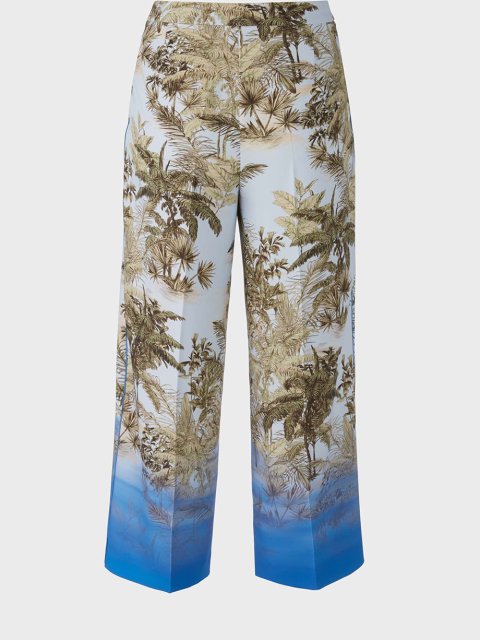 Голубые брюки MARC CAIN: фото 1 - Invogue