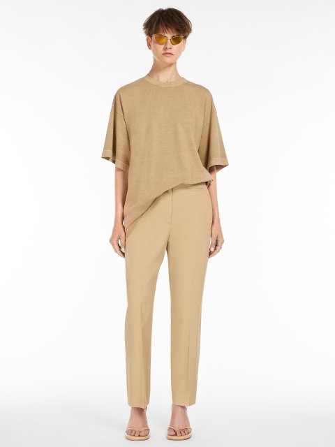 Бежеві брюки SPORTMAX : фото 3 - Invogue