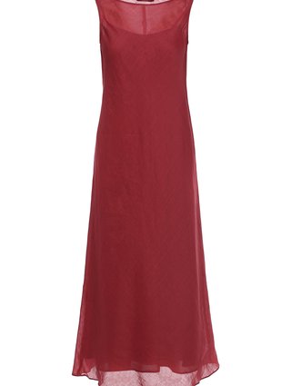 Бордовое платье MAX MARA: фото - Invogue