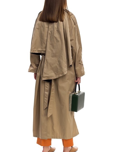 Бежевий плащ  : фото 2 - Invogue
