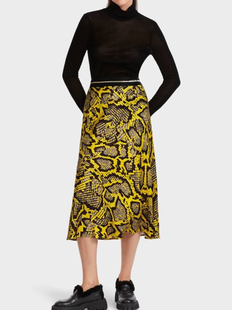 Жовта спідниця MARC CAIN : фото 4 - Invogue