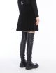Чорна спідниця WEEKEND MAX MARA плісирована: фото 2 - Invogue