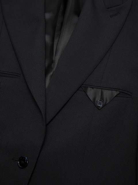 Чорний жакет Acne Studios однобортний: фото 5 - Invogue