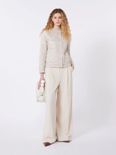 Бежева куртка WEEKEND MAX MARA з водовідштовхувального полотна: фото 1 - Invogue