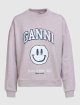 Розовый свитер GANNI: фото - Invogue
