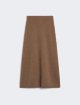 Коричневая юбка MAX MARA из кашемира: фото - Invogue