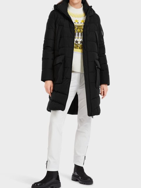 Чорне пальто MARC CAIN : фото 6 - Invogue