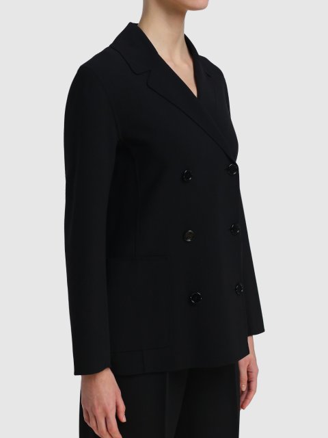 Чёрный пиджак MAX MARA: фото 3 - Invogue