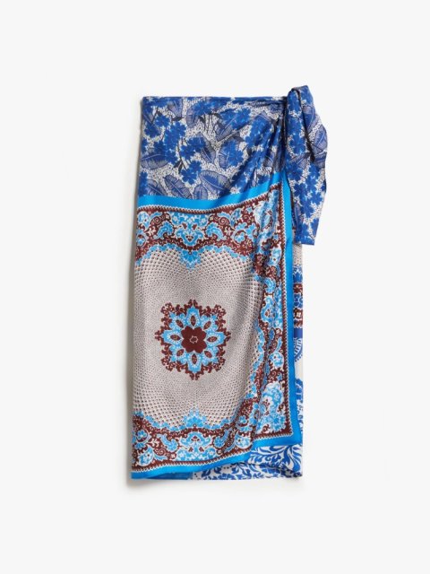 Юбка WEEKEND MAX MARA из шелка: фото - Invogue