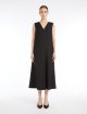 Чорна сукня Weekend Max Mara з віскози та льону: фото 3 - Invogue