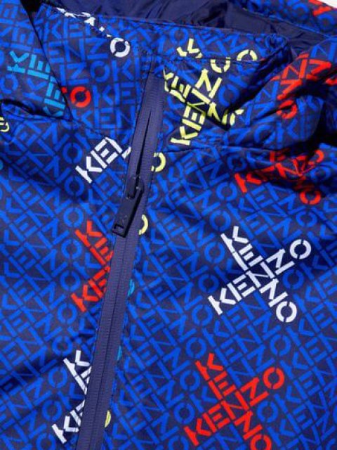 Синя парка KENZO : фото 2 - Invogue