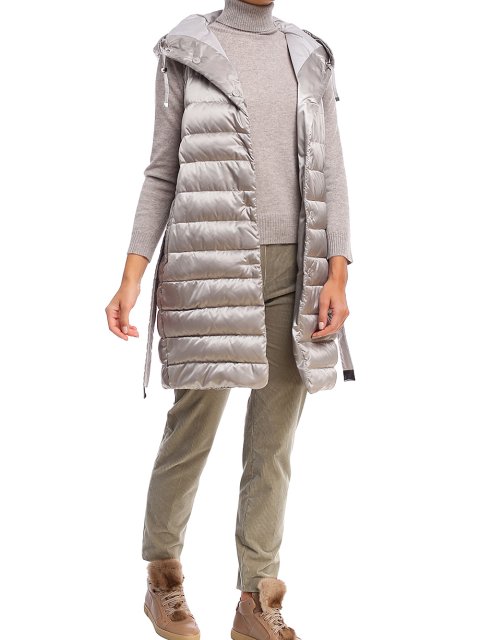 Сірий жилет MAX MARA : фото 3 - Invogue