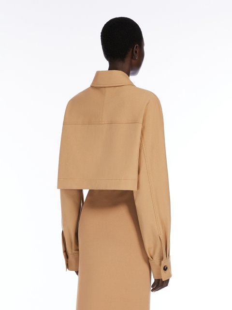 Світло-коричнева куртка Max Mara укорочена: фото 3 - Invogue